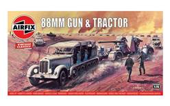 88 MM + TRACTOR SDKFZ. 7