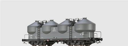 ALEMANIA DB VAGON CON 4 CONTENEDORES  TOLVA