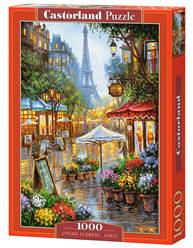 PUZZLE DE 1000 PIEZAS (68 x 47cm)- FLORES EN CALLE DE PARIS