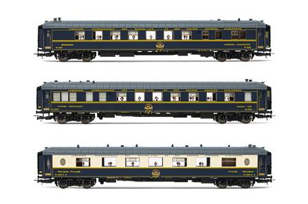 FRANCIA CIWL SET DE 3 COCHES 2 RESTAURANTES + COCHE PULLMAN
