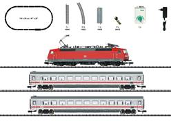 TREN INICIO N ANALOGICO., LOC. ELECTRICA+2 COCHES (110 x 50 cm)