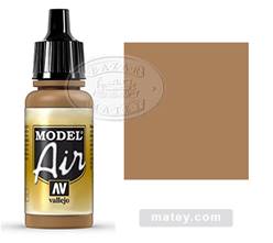 PINTURA ACRILICA PARA AEROGRAFO (17 ml) - MARRÓN CAQUI