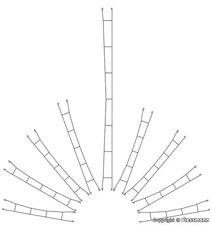 CATENARIA 172.5 mm  (5 uds.)