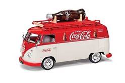 VW T1 COCA COLA CON BOTELLA EN LA BACA