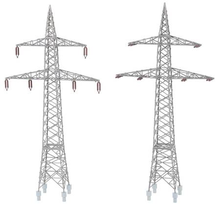 TORRES DE ALTA TENSION (16,1 x 5,1 x 31,2 cm) x 2