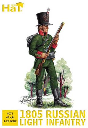 INFANTERIA LIGERA RUSA 1805 (48 soldados)