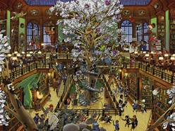 PUZZLE DE 1500 PIEZAS (70 x 50 cm) - BIBLIOTECA