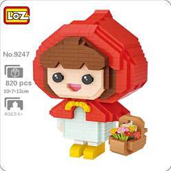 PERSONAJE FICCION LOZ CAPERUCITA ROJA 820 PIEZAS