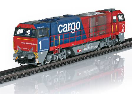 SUIZA SBB CARGO LOOMOTORA DIESEL VOSSLOH G 2000 BB (MFX+, CON SONIDO)