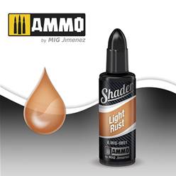 SHADER - PINTURA TRANSPARENTE PARA AEROGRAFO, LIGHT RUST (10 ml)