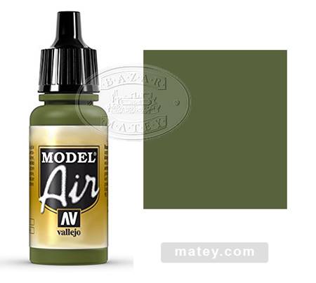 PINTURA ACRILICA PARA AEROGRAFO (17 ml) - VERDE ZINC