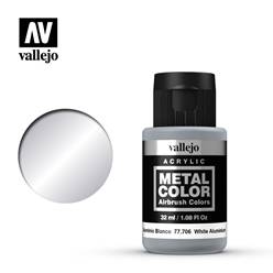 METAL COLOR ALUMINIO BLANCO-PARA AEROGRAFO (32 ml)