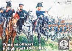 PRUSSIAN OFFICIERS & HIGH STAFF 1813-1815