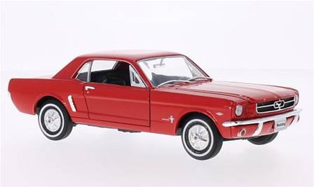 ORD MUSTANG 1/2 COUPE 1964 ROJO